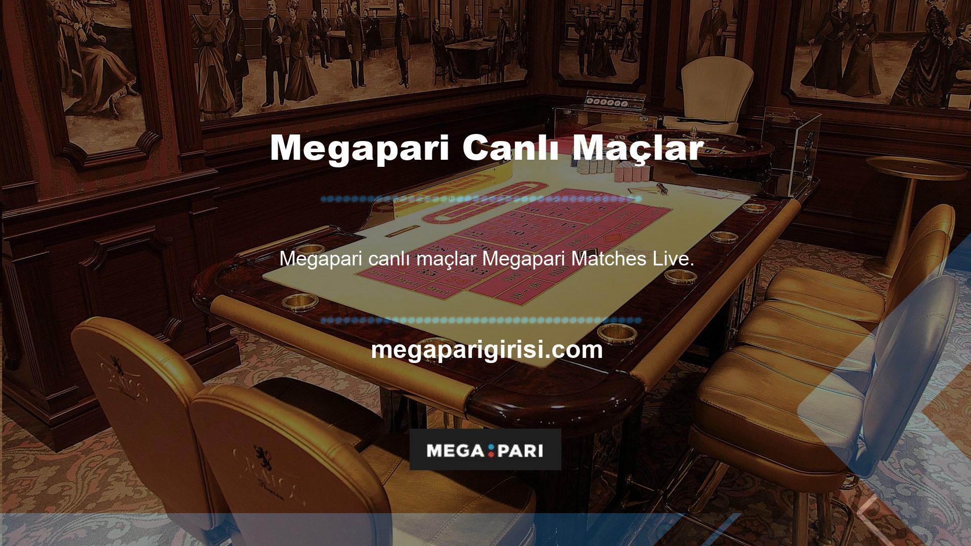 Megapari Live Betting ve Megapari Canlı Maç İzleme bölümünü birleştiren Megapari TV özellikleri beta sahnesinde